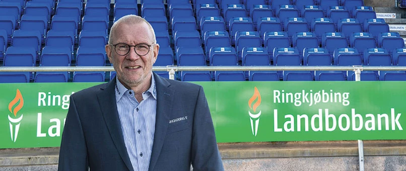 Peder Sørensen, formand for Ringkøbing IF.