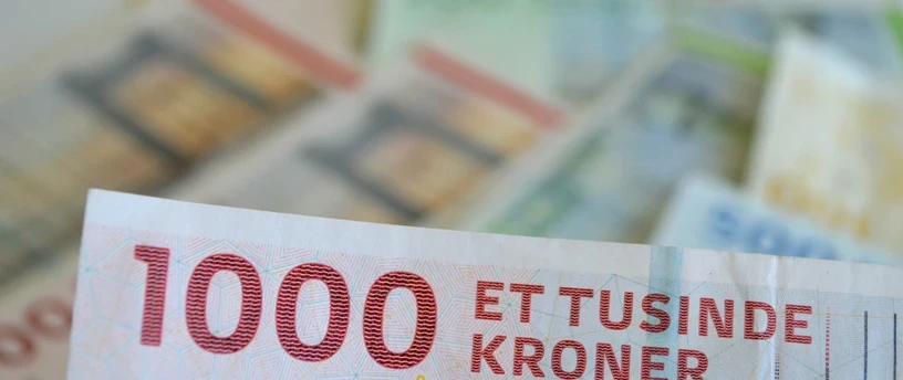 1000 kroner pengeseddel