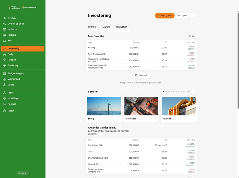 Inspiration til investering